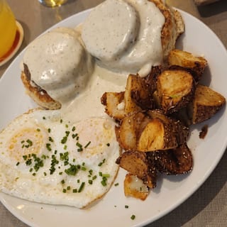 Buttermilk Biscuits & Sausage