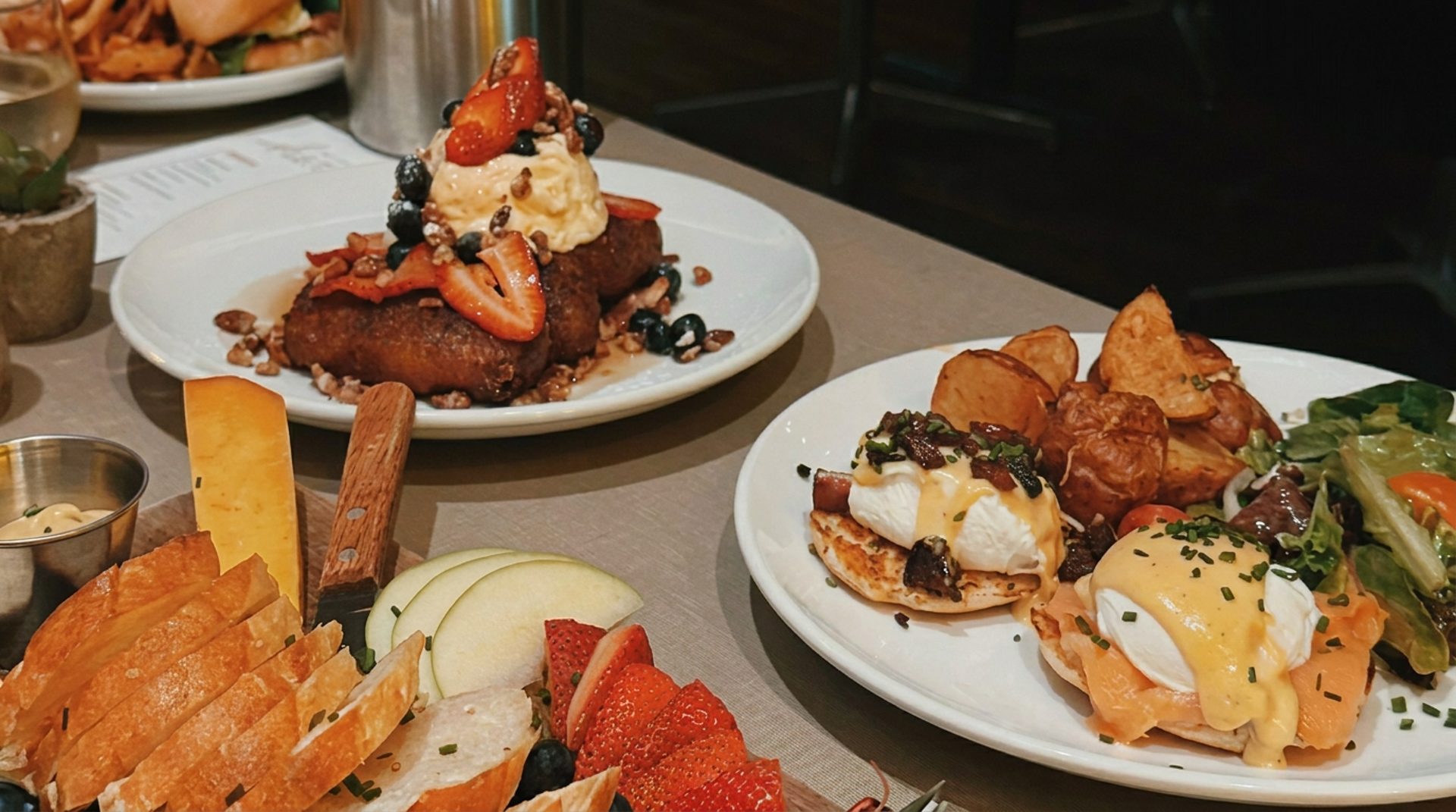 Food and drinks worth lingering over