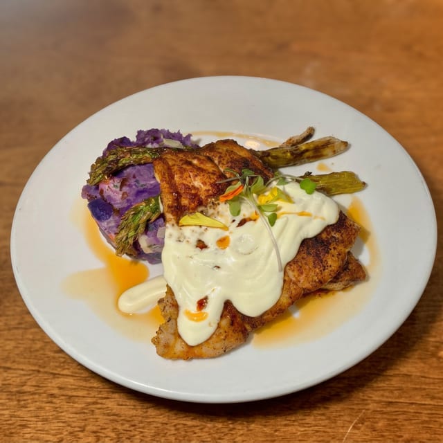 Blackened Red Snapper.